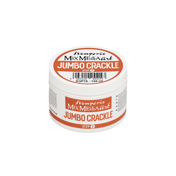 Stamperia Mix Media Art JUMBO CRACKLE 2 Part Mediums 150 ml