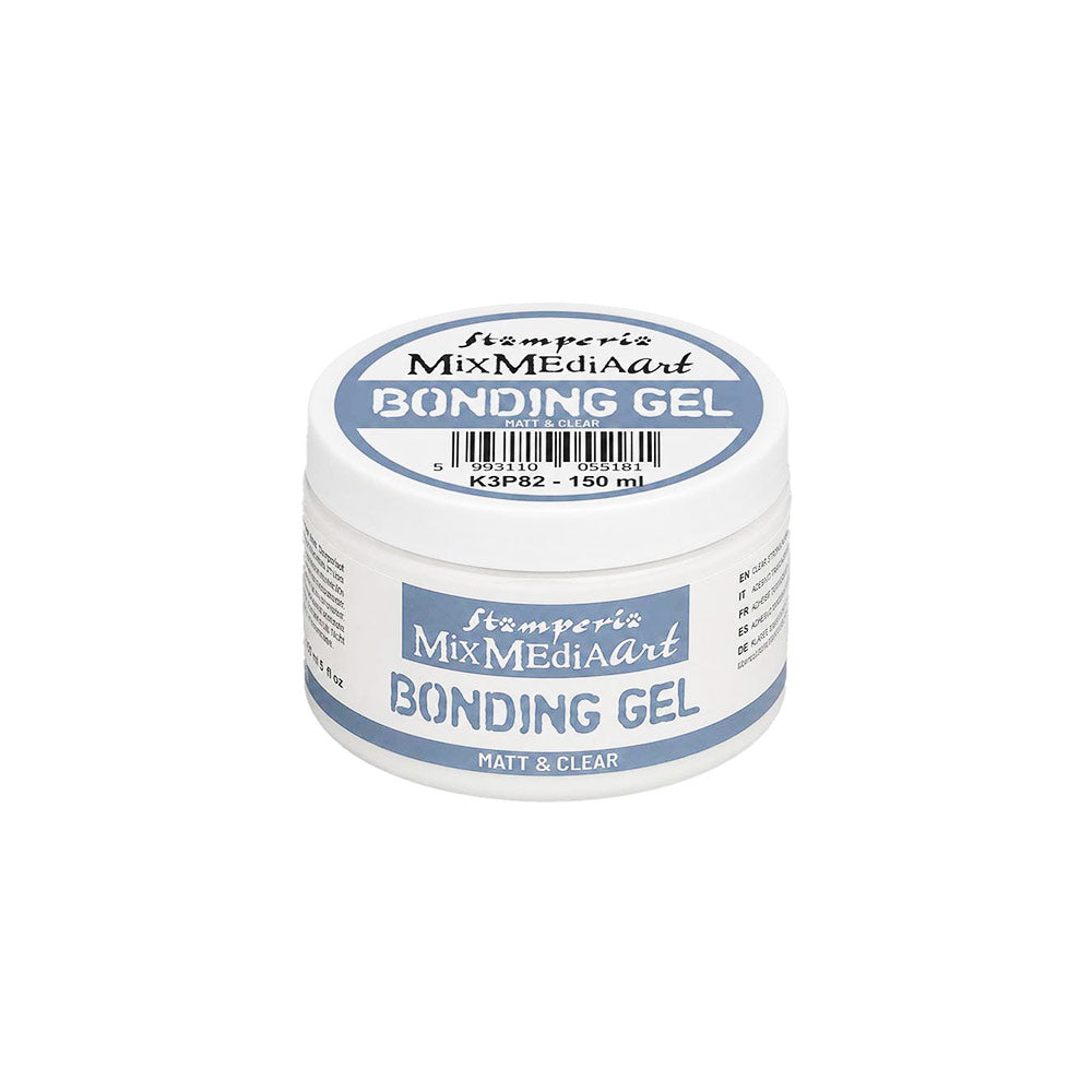 Stamperia Mix Media Art ANTIQUE RELIEF POWDER and BONDING GEL Matte and Clear
