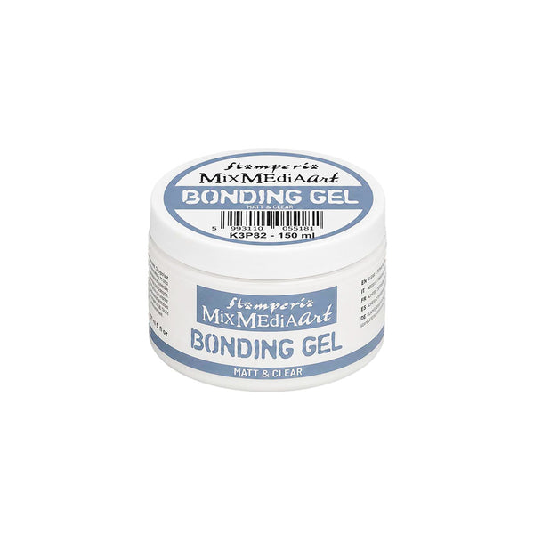 Stamperia Mix Media Art ANTIQUE RELIEF POWDER and BONDING GEL Matte and Clear