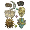 PRE-ORDER Stamperia MASQUERADE MASKS A4 Soft Mould Cold Pour Resin #K3PTA4586