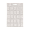 Stamperia MASTER OF MAGIC - ALPHABET Soft Mould A4 Cold Pour Mixed Media #K3PTA4589