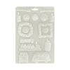 Stamperia SILENT SEA Soft Mould A4 Cold Pour Mixed Media #K3PTA4591