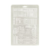 Stamperia Venice City of Art - BOOKS Soft Mould A5 #K3PTA5674