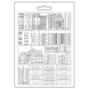 Stamperia Venice City of Art - BOOKS Soft Mould A5 #K3PTA5674