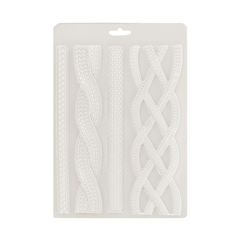 Stamperia Soft Mould A5 WHISPERING WOODS - CORDS #K3PTA5677