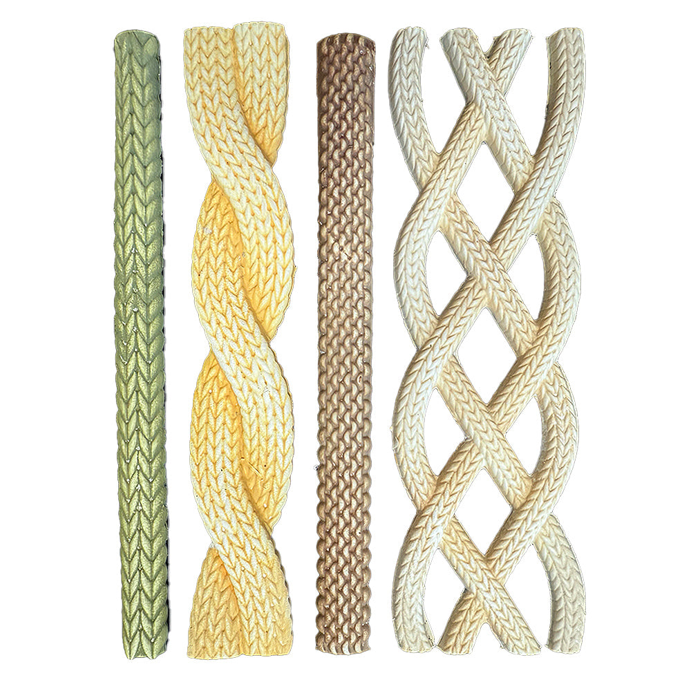 Stamperia Soft Mould A5 WHISPERING WOODS - CORDS #K3PTA5677