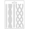 Stamperia Soft Mould A5 WHISPERING WOODS - CORDS #K3PTA5677