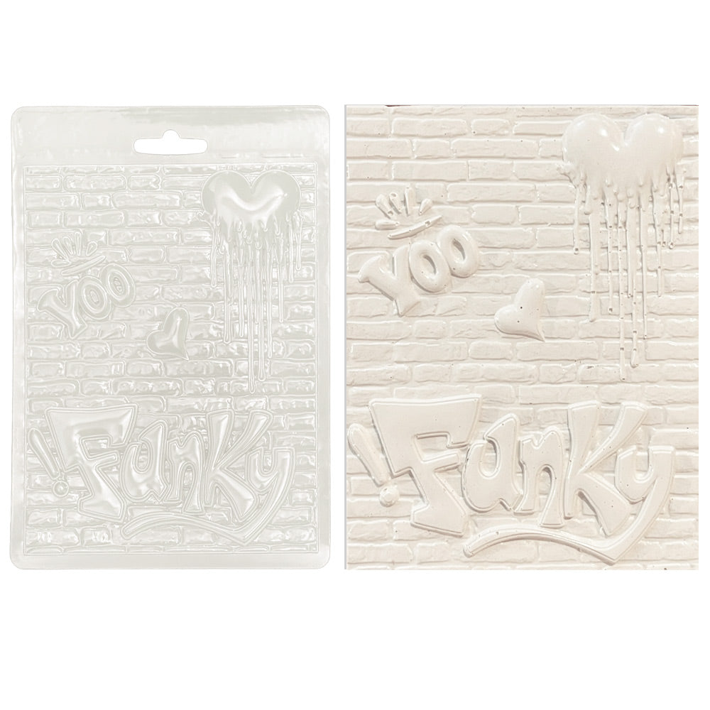 Stamperia FURRY FRIENDS 2 - Soft Mould A5 Mixed Media Texture Impression Cold Pour #K3PTA5680