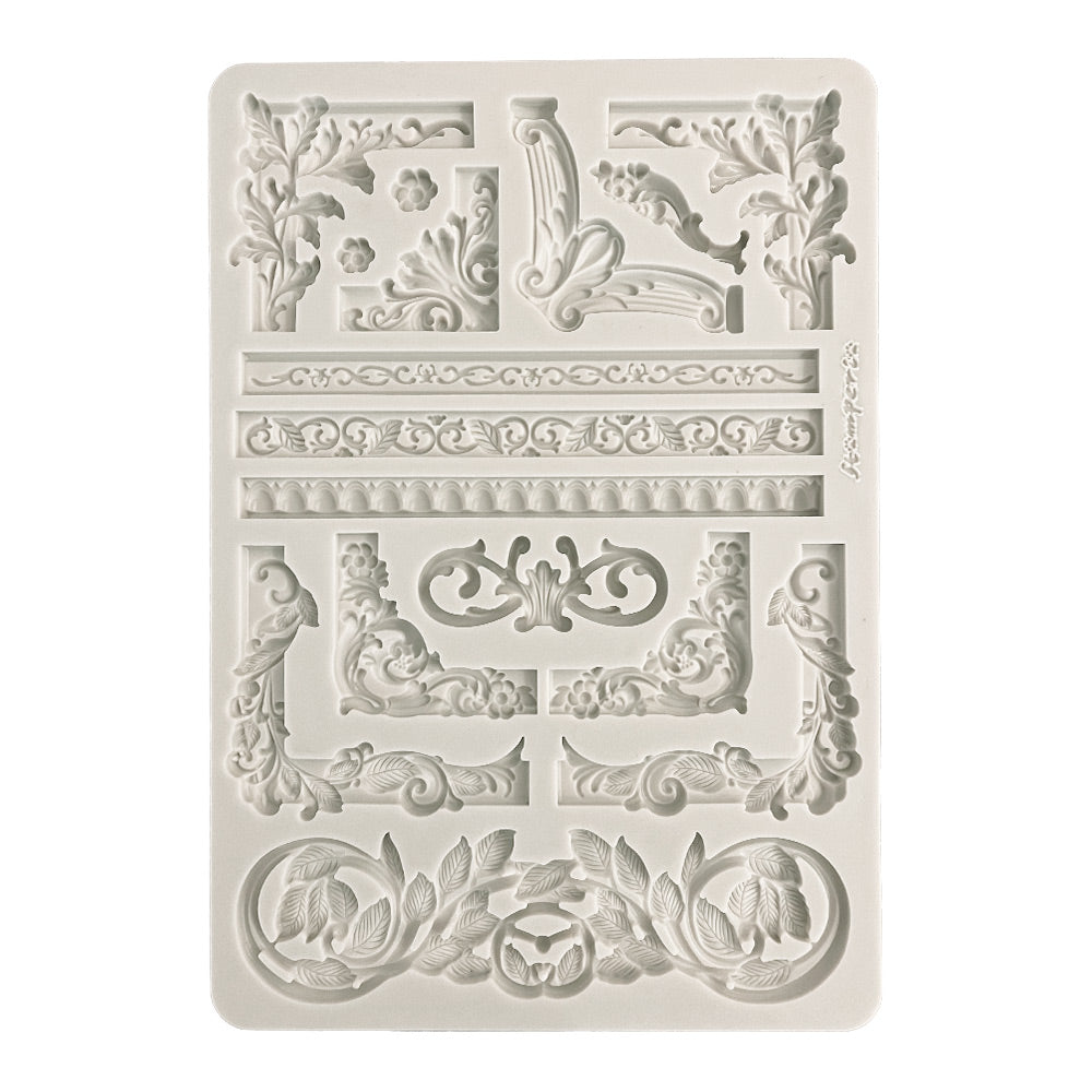 Stamperia Mix Media Art Stories FRAMES A4 BIG Silicone Mould #KACMA405