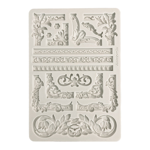 Stamperia Mix Media Art Stories FRAMES A4 BIG Silicone Mould #KACMA405