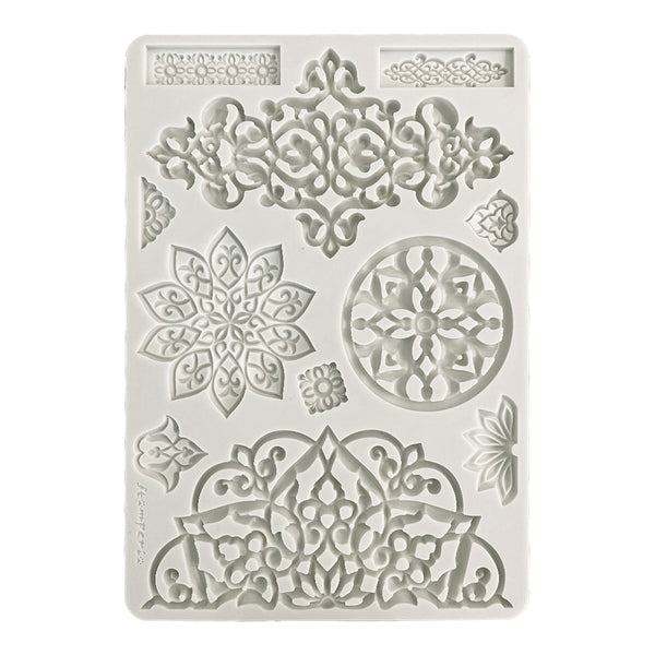 Stamperia Mix Media Art Stories MANDALA A4 BIG Silicone Mould #KACMA406