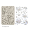 Stamperia SUN AND MOON Best Sellers A5 Silicone Mixed Media Moulds Resin #KACMA560