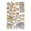 Stamperia VENICE CITY OF ART - OLD COINS A5 Silicone Mixed Media Moulds Resin #KACMA561