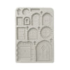 PRE-ORDER Stamperia HIDDEN GROVE - DOOR and WINDOW A5 Silicone Mixed Media Moulds Resin #KACMA576