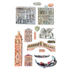 Stamperia VENICE CITY OF ART - MONUMENTS A5 Silicone Mixed Media Moulds Resin #KACMA581