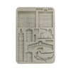 Stamperia VENICE CITY OF ART - MONUMENTS A5 Silicone Mixed Media Moulds Resin #KACMA581