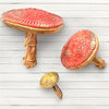 Stamperia WHISPERING WOODS - 3D MUSHROOMS A5 Silicone Mixed Media Moulds Resin #KACMA588