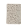 Stamperia BABY - ACCESSORIES A5 Silicone Mixed Media Moulds Resin #KACMA601