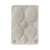Stamperia All you Need for CHRISTMAS - BALLS A5 Silicone Mixed Media Moulds Resin #KACMA613