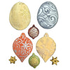 Stamperia All you Need for CHRISTMAS - BALLS A5 Silicone Mixed Media Moulds Resin #KACMA613
