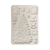 Stamperia All you Need for CHRISTMAS - TREES A5 Silicone Mixed Media Moulds Resin #KACMA621