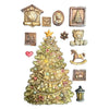 Stamperia All you Need for CHRISTMAS - TREES A5 Silicone Mixed Media Moulds Resin #KACMA621