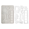 Stamperia OUR WAY A5 Silicone Mixed Media Moulds Resin #KACMA622