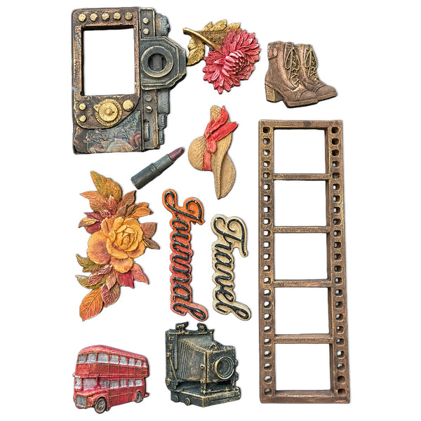 Stamperia OUR WAY A5 Silicone Mixed Media Moulds Resin #KACMA622