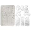 Stamperia COZY FAMILY - BIRDS A5 Silicone Mixed Media Moulds Resin #KACMA624
