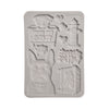 Stamperia FURRY FRIENDS 2 - DOGS - A5 Silicone Mixed Media Moulds Resin #KACMA627