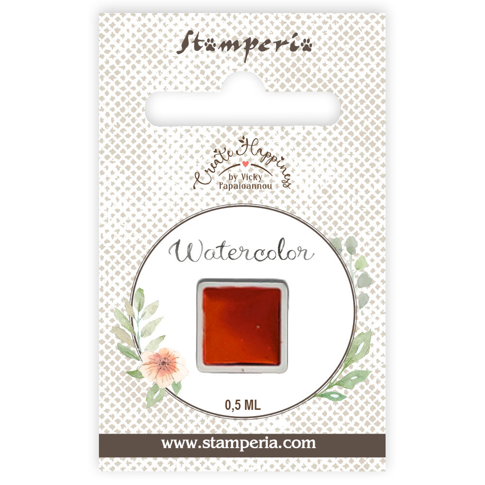 Stamperia Create Happiness RED - WATERCOLOR REFILL 0,5ml #KAJC01