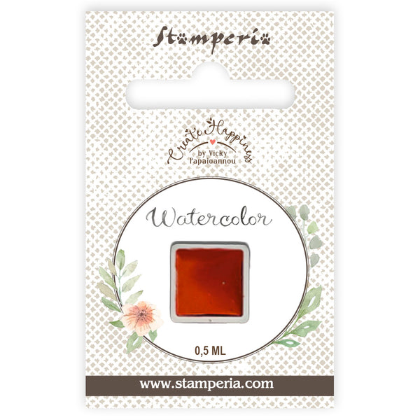 Stamperia Create Happiness RED - WATERCOLOR REFILL 0,5ml #KAJC01