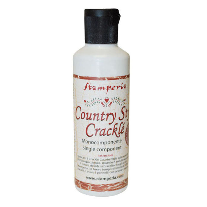 Stamperia COUNTRY STYLE CRACKLE Monocomponent 2.7 fl. oz (80 ml) #KE07M