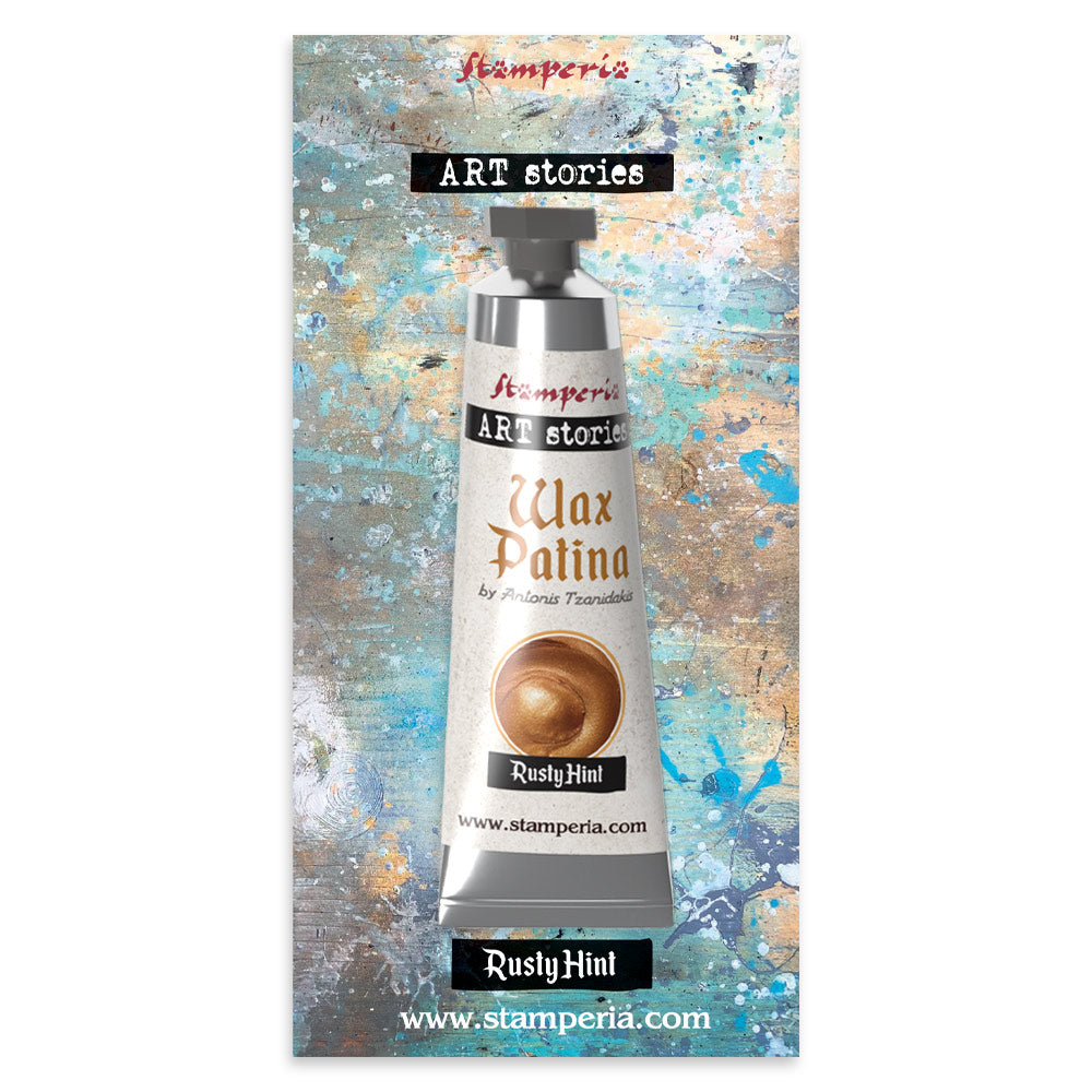 STAMPERIA Art Stories RUSTY HINT Wax Patina 40 ml / 1.35 fl oz #KECW02