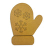 Stamperia CRAFTY Shapes GLOVES and SNOWFLAKES Die Cuts Chipboard Shapes #KLSM12