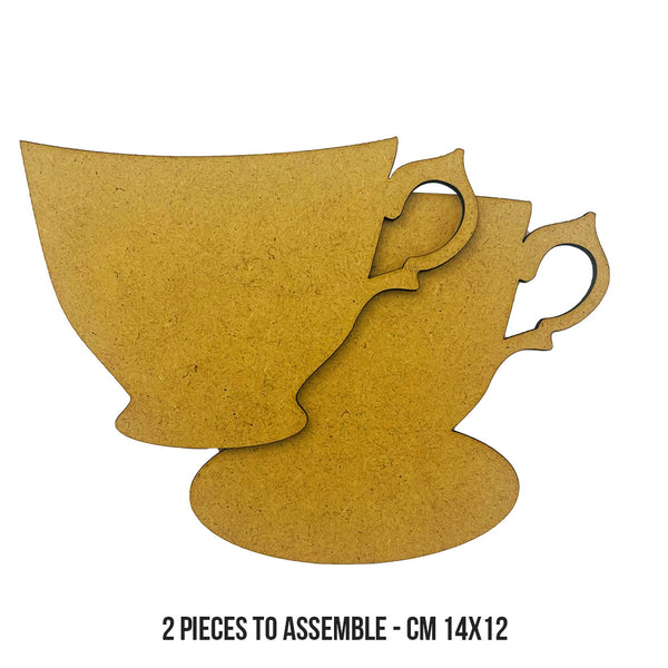 Stamperia CRAFTY SHAPES Golden Harmony CUP Die Cut MDF Shapes #KLSM13