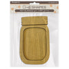 Stamperia CRAFTY SHAPES JARS Die Cuts Chipboard Shapes #KLSM19