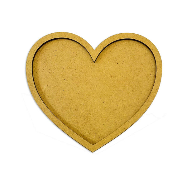 Stamperia CRAFTY SHAPES HEARTS Die Cuts Chipboard Shapes #KLSM20