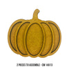 Stamperia CRAFTY SHAPES Golden Harmony PUMPKINS Die Cut MDF Shapes #KLSM22