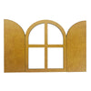 Stamperia CRAFTY SHAPES Golden Harmony WINDOW Die Cut MDF Shapes #KLSM25