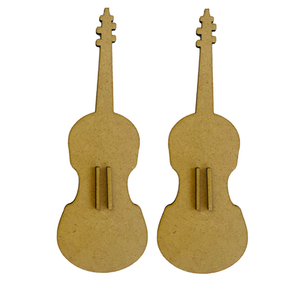 Stamperia CRAFTY Shapes MUSIC VIOLIN Die Cuts Chipboard Shapes #KLSM28