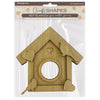 Stamperia CRAFTY Shapes Create Happiness DEWDROPS NEST Die Cuts Chipboard Shapes #KLSM30