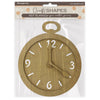Stamperia MASTER OF MAGIC - CLOCK CRAFTY Shapes Die Cuts Chipboard Shapes #KLSM38