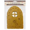 PRE-ORDER Stamperia HIDDEN GROVE DOOR Crafty Shapes Die Cuts Chipboard Shapes #KLSM40