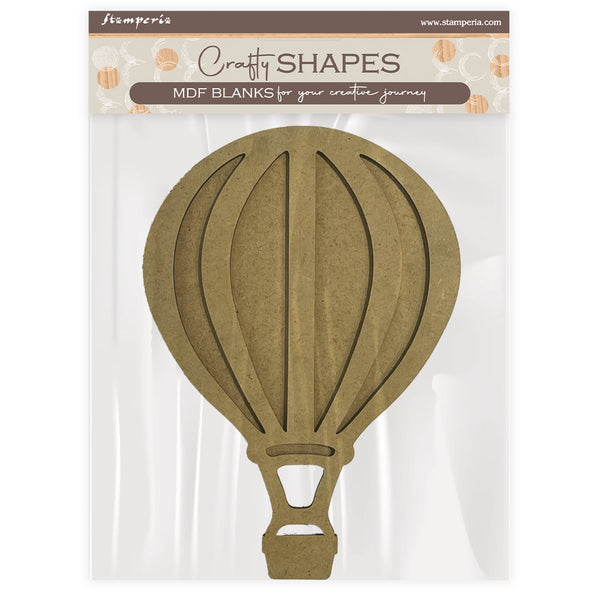 Stamperia TIMELESS AIR BALLOON Crafty Shapes Die Cuts Chipboard Shapes #KLSM52