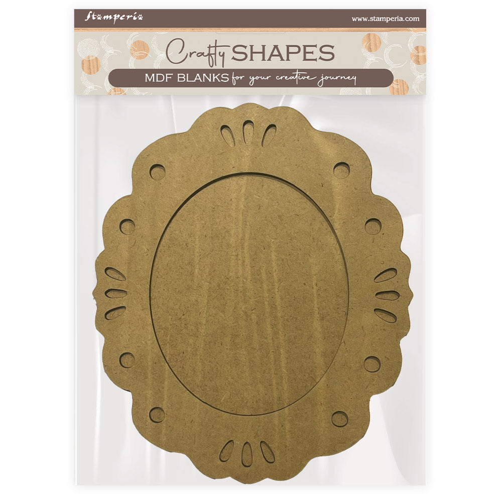 Stamperia TIMELESS - FRAME Crafty Shapes Die Cuts Chipboard Shapes #KLSM53