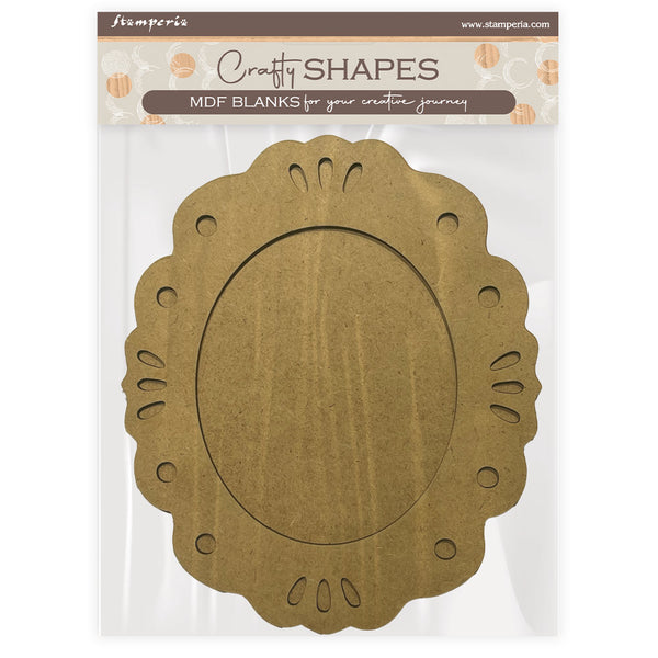Stamperia TIMELESS - FRAME Crafty Shapes Die Cuts Chipboard Shapes #KLSM53