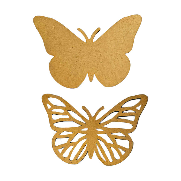 Stamperia QUIET DAYS - BUTTERFLY Crafty Shapes Die Cuts Chipboard Shapes #KLSM73