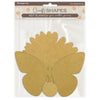 Stamperia DAISY ART Daisy and BUTTERFLY Crafty Shapes Die Cuts Chipboard Shapes #KLSM79