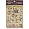 Stamperia FURRY FRIENDS 2 - Colored Wooden Wood Shape A5 #KLSP211